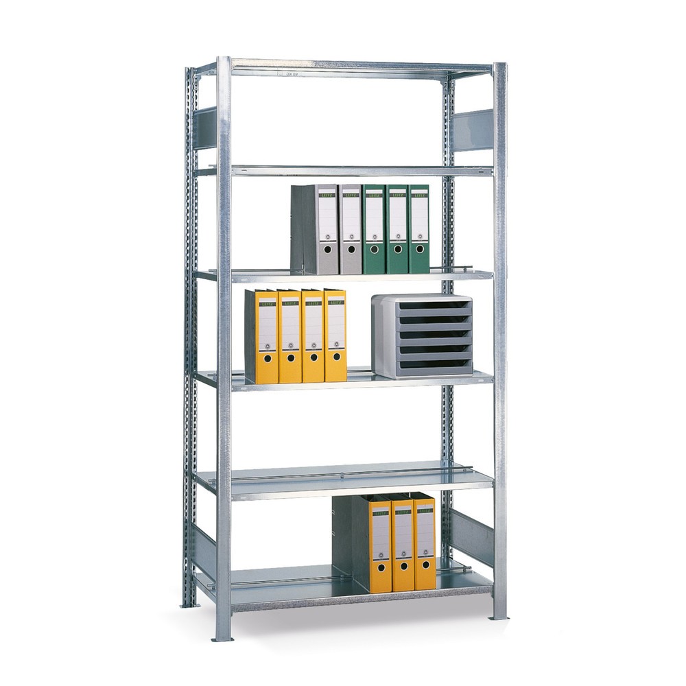 Product afbeelding: Archiefstelling SCHULTE BV, dubbelzijdig, zonder middenaanslagen, VL 150 kg, hxbxd 2.500 x 750 x 600 mm