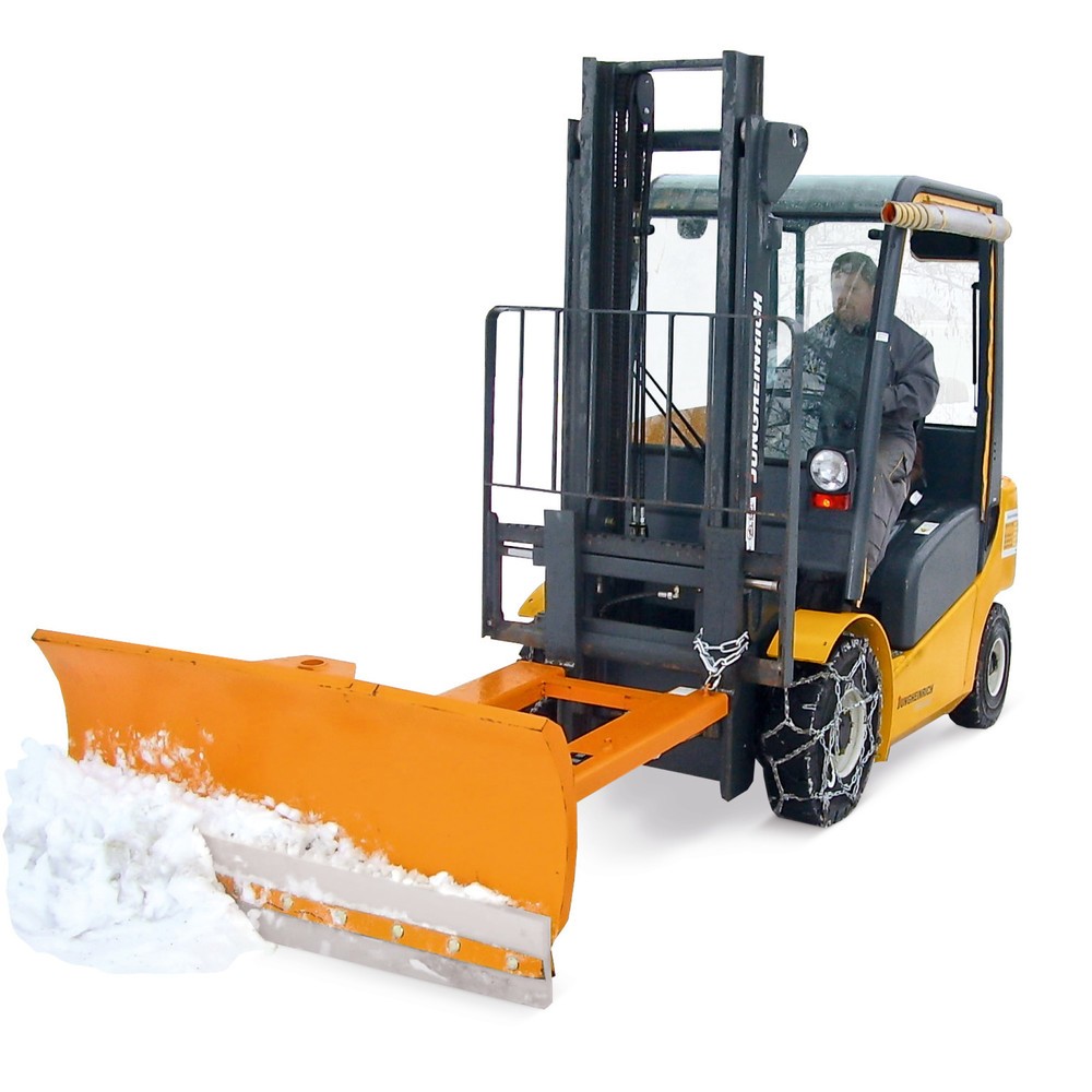 Productafbeelding nr. 1: Bauer® Heftrucksneeuwschuiver met PU-schuifrand, pendelophanging, schildbreedte 1.500 mm