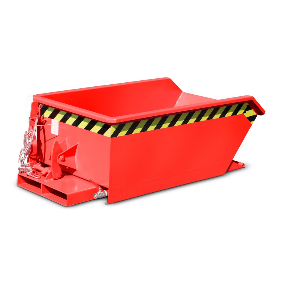 Productafbeelding nr. 3: Bauer® Minibak voor spaanders, extreem lage bouwhoogte, gelakt, volume 0,46 m³, RAL 5012 lichtblauw