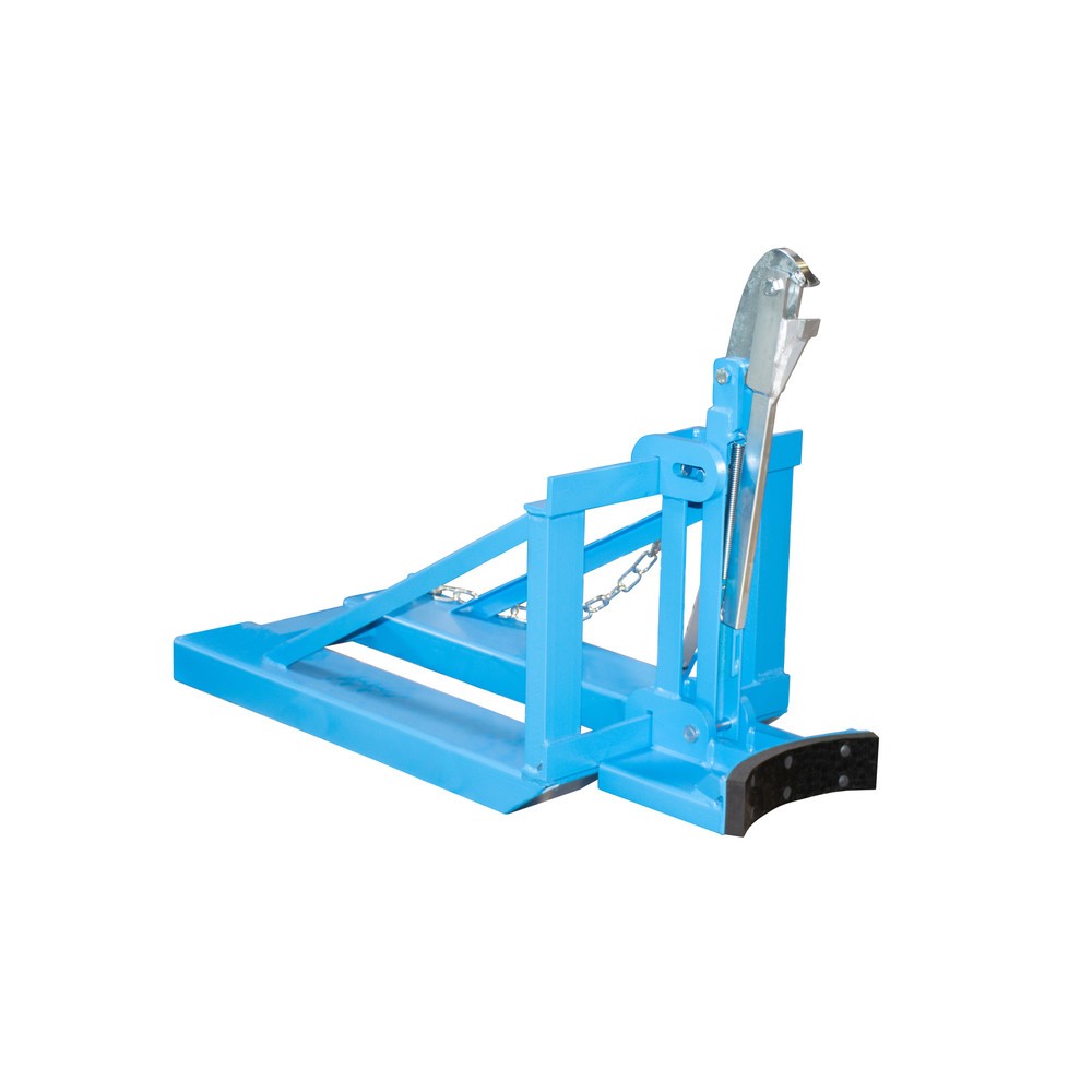 Product afbeelding: Bauer® Vatengrijper voor stalen en kunststof L-ringvaten, cap. 800 kg, RAL 5012 lichtblauw