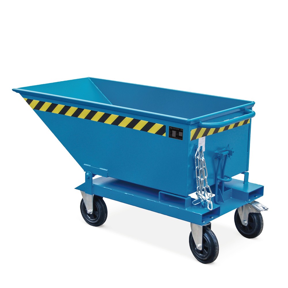 Product afbeelding: Bauer® Wielset voor kiepbak, kastvormige + lage kuip, bouwhoogte 235 mm