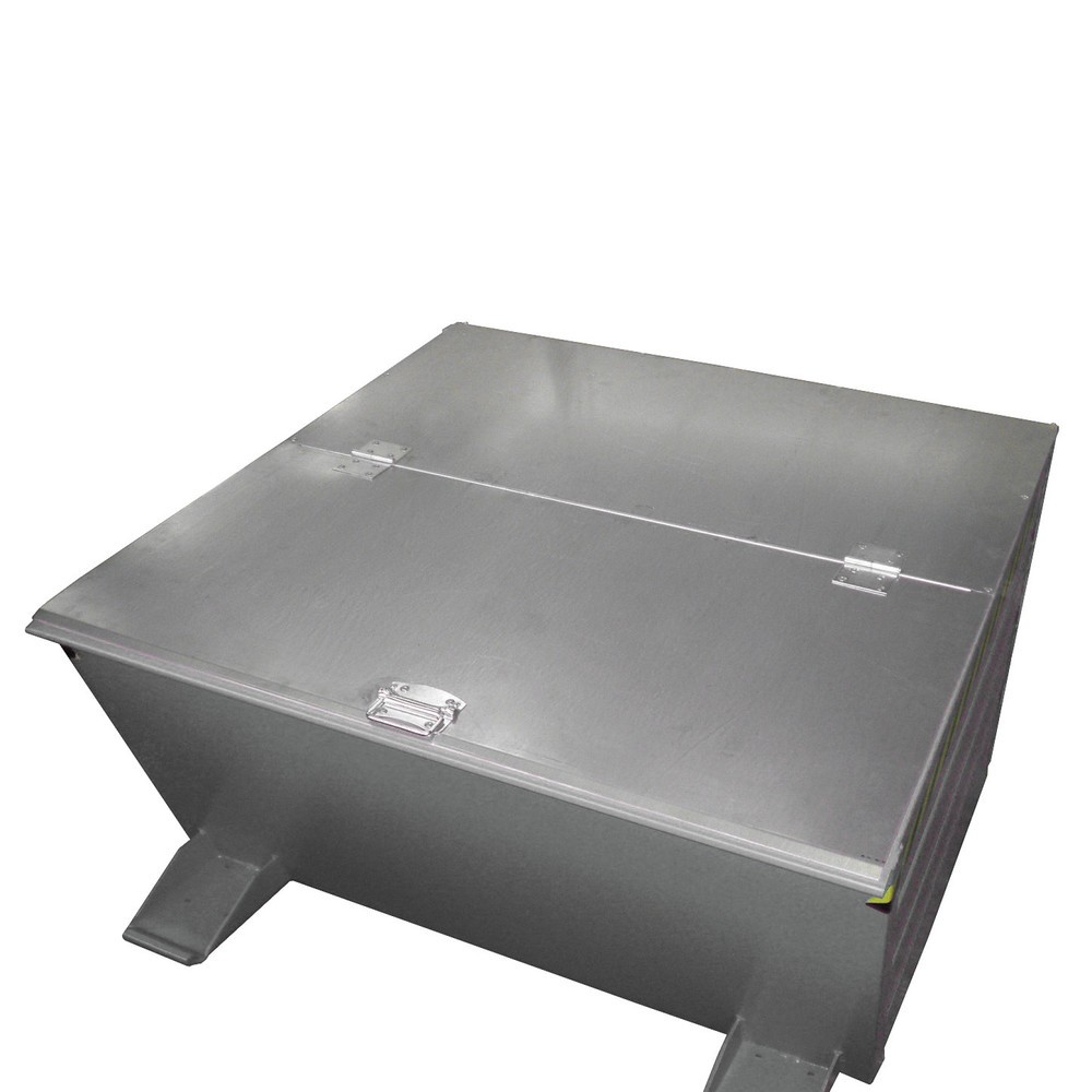 Product afbeelding: Deksel voor kantelbakken Compact, voor volume 1 m³