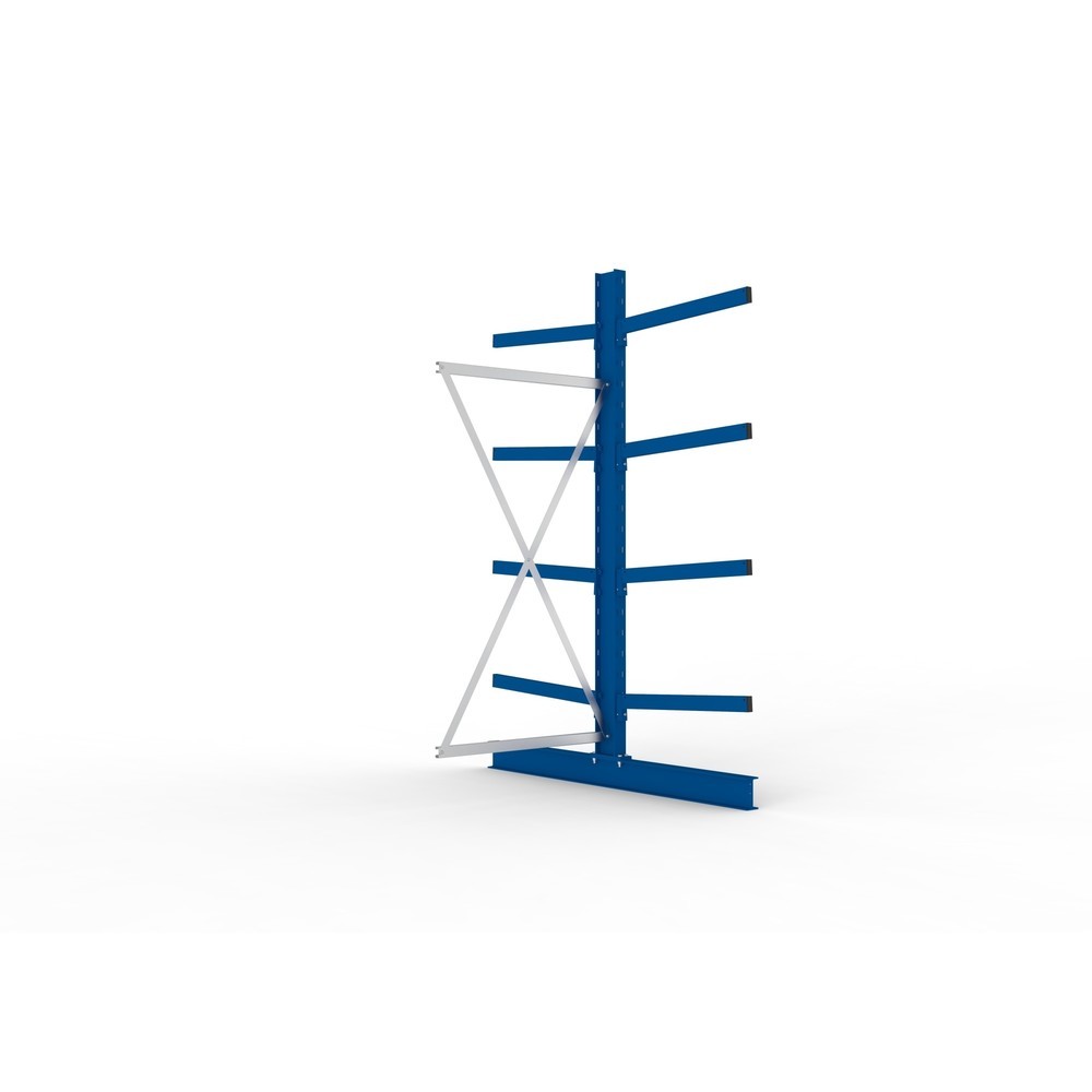 Productafbeelding nr. 1: Aanbouwelement draagarmstelling META, dubbelzijdig, draagvermogen per arm tot 250 kg, hxbxd 2.500 x 1.030 x 1.840 mm