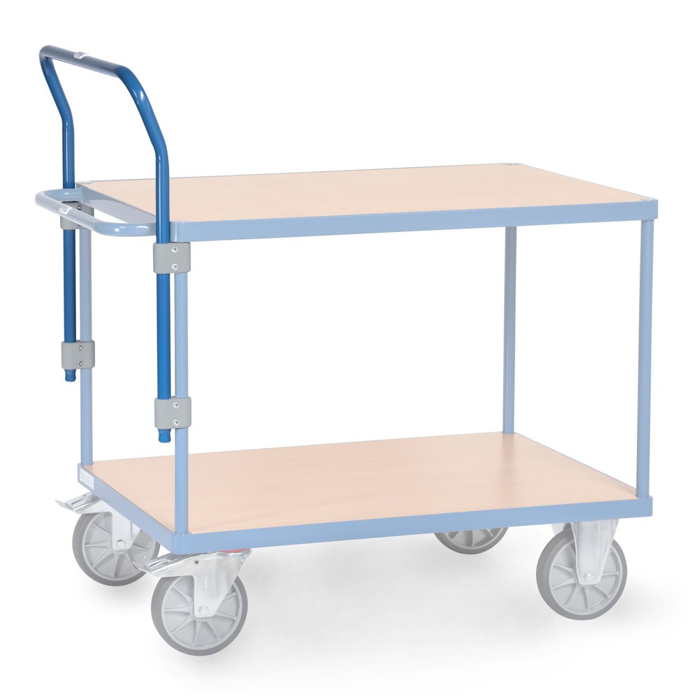 Product afbeelding: Duwbeugel voor tafel- en montagewagen fetra®, in hoogte verstelbaar, breedte 505 mm