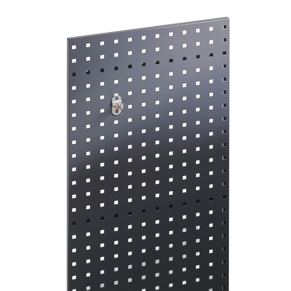 Product afbeelding: Geperforeerde plaat, hxb 450 x 1.000 mm, diepzwart