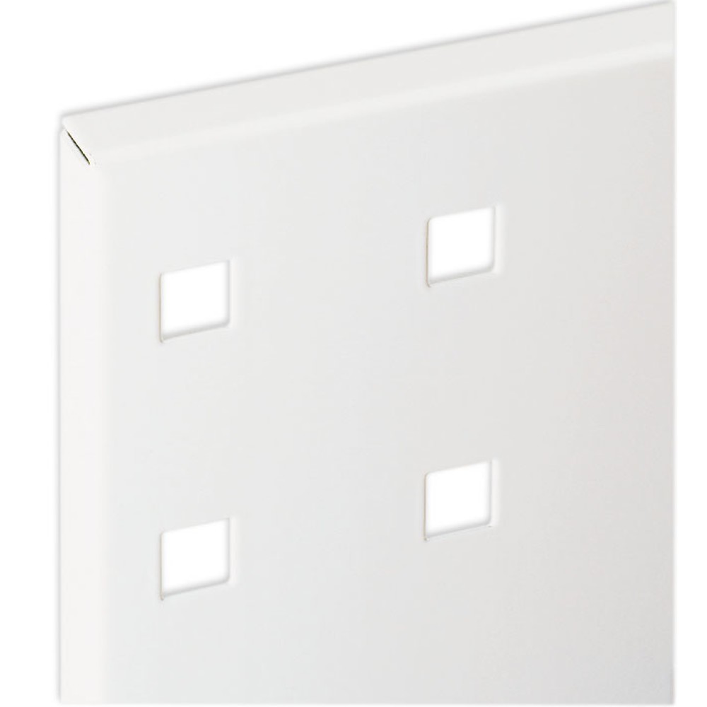 Product afbeelding: Geperforeerde plaat, hxb 450 x 500 mm, zuiver wit