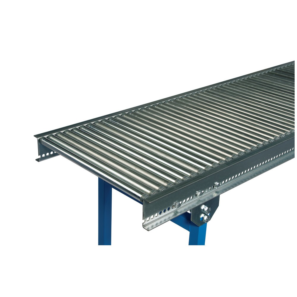 Product afbeelding: Kleine rollenbaan, rollen van buizenstaal, veeras, Ø 20 mm, lxb 3.000 x 500 mm