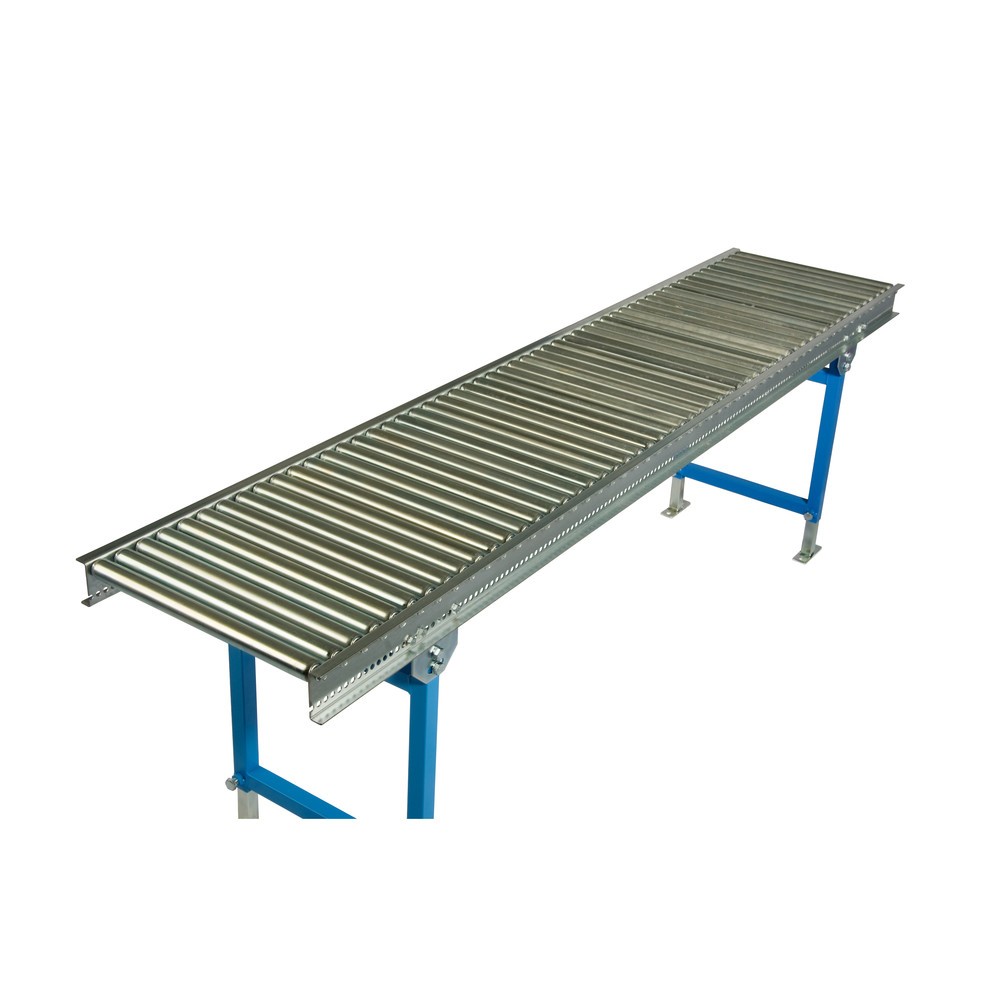 Productafbeelding nr. 2: Kleine rollenbaan, rollen van buizenstaal, as met draadeinde, Ø 30 mm, lxb 1.000 x 600 mm