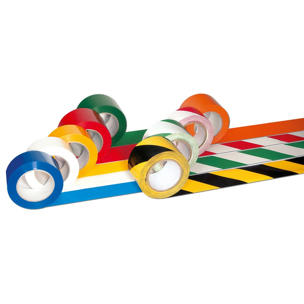 Product afbeelding: Vloermarkeringstape EasyTape, zelfklevend, breedte 50 mm, blauw, 3 stuks/VE