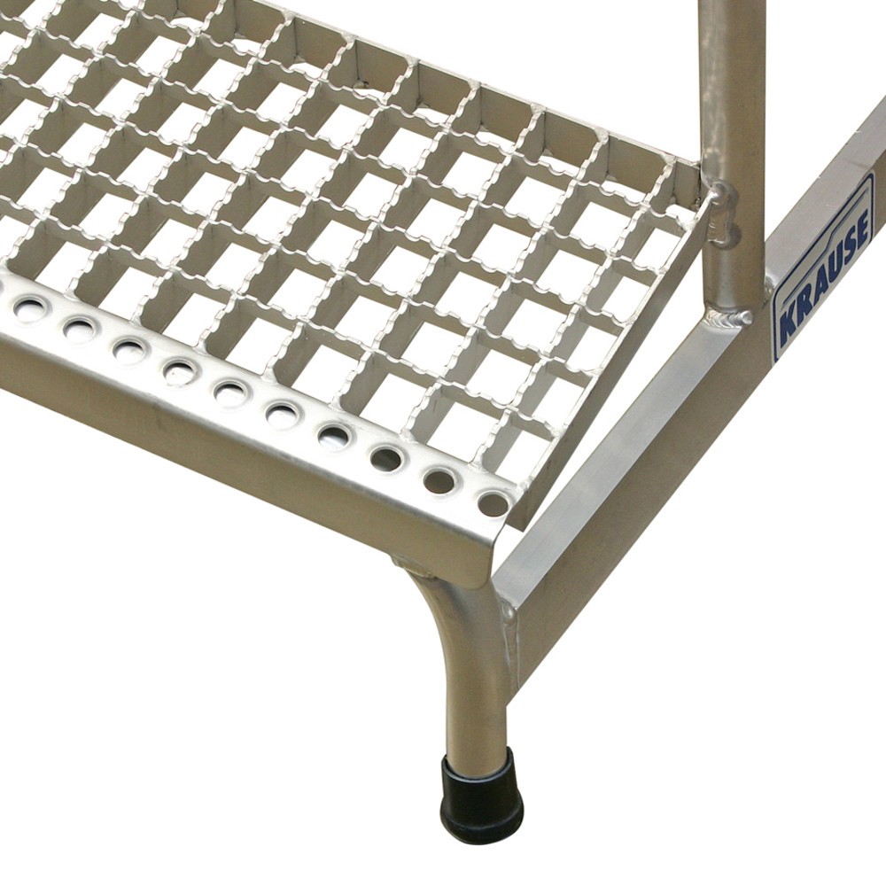 Productafbeelding nr. 2: Montagetrap KRAUSE® met roostertreden, stahoogte 1 m