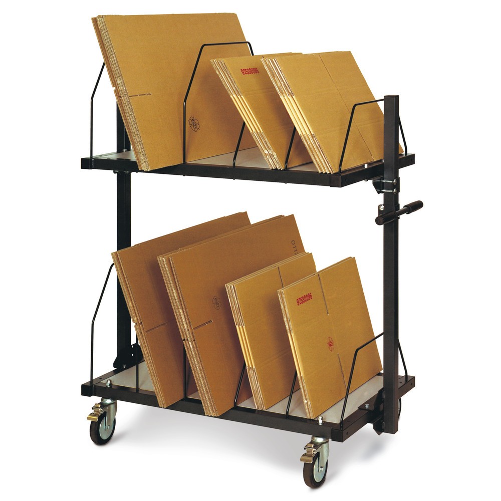 Product afbeelding: Dozenscheiders met duwbeugel, 2 niveaus, hxbxd 1.260 x 1.015 x 600 mm