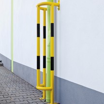 Bescherming van een zuil, buiten