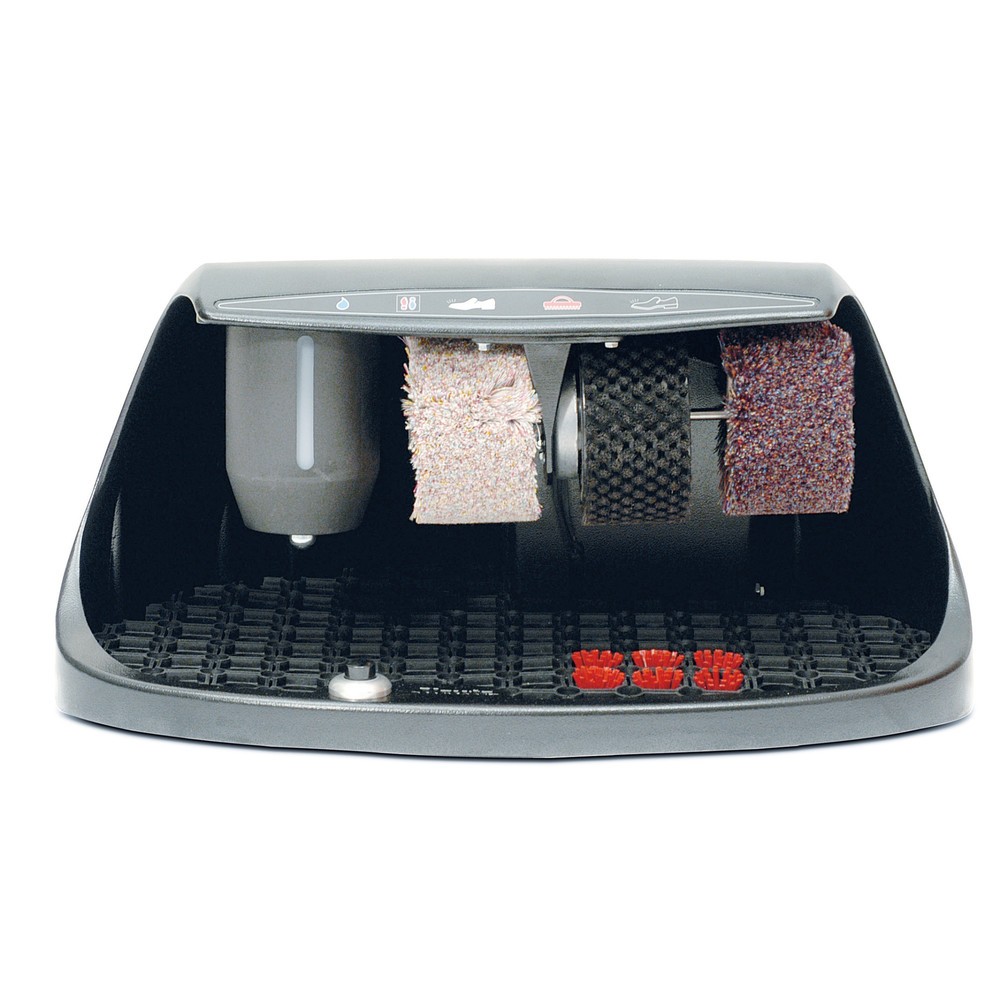 Product afbeelding: Schoenpoetsmachine Cosmo Plus zonder handstang, ombergrijs