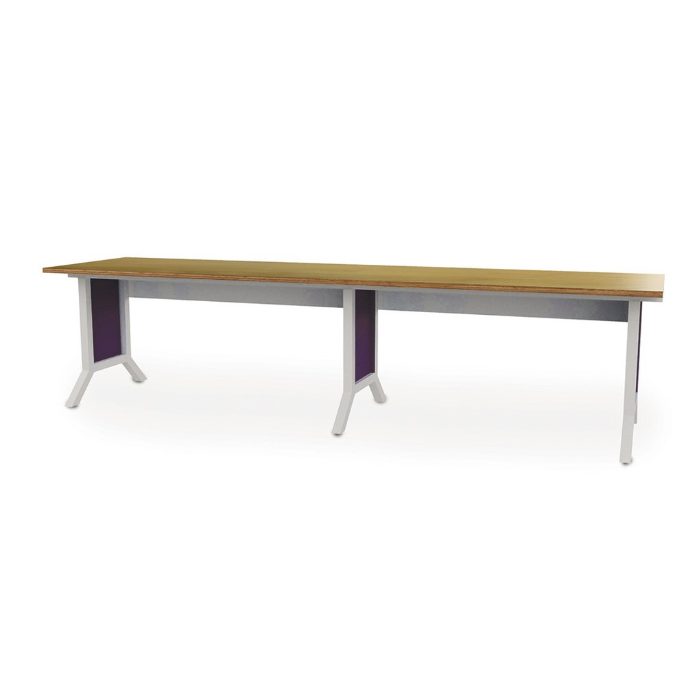 Product afbeelding: Set werkpleksysteem, 2-delig, hoogteverstelling met kruk, kobaltblauw
