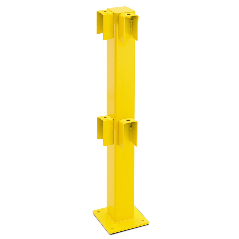 Product afbeelding: Veiligheidshek, buiten, hoekpaal, hoogte 1.000 mm