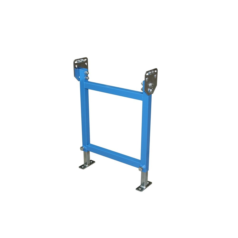Product afbeelding: Steun voor rollenbaan voor zware lasten, dubbele staander type U1, baanbreedte tot 1.200 mm, hoogte 550-800 mm