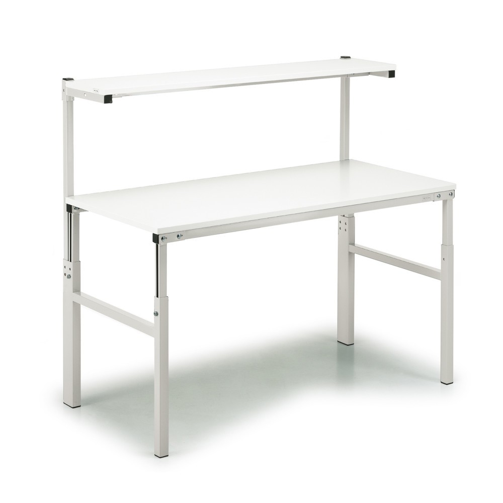Product afbeelding: Werktafel TRESTON met legplank, in hoogte verstelbaar, draagvermogen 300 kg, bxd 1.500 x 700 mm