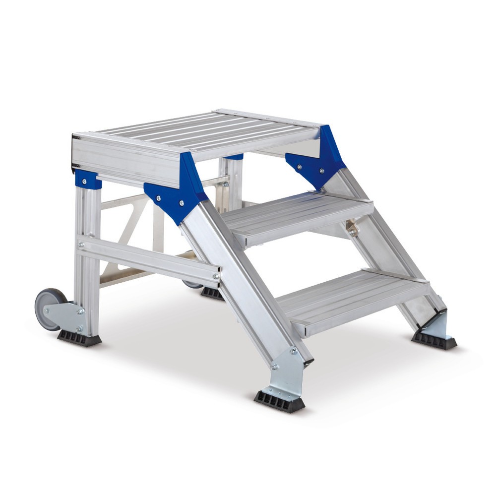 Productafbeelding nr. 1: Veiligheidstrap ZARGES voor zware lasten, tredebreedte 800 mm, stahoogte 0,40 m