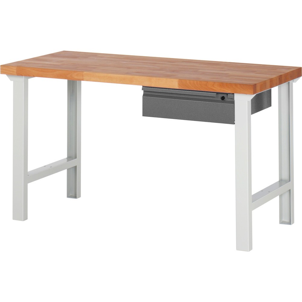 Product afbeelding: Werkbank Steinbock®, met lade, hxbxd 840 x 1.500 x 700 mm, RAL 7035 / 7016
