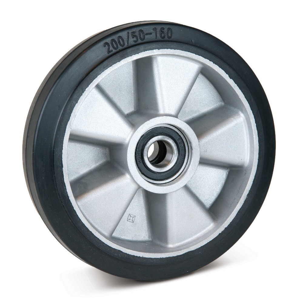Product afbeelding: Zwenkwiel van massief rubber voor palletwagen Ameise® type BF3, Economic type DB, bouwjaar tot '08, Ø 160 mm